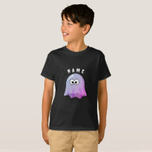 Customisable Colourful Cute Halloween Ghost