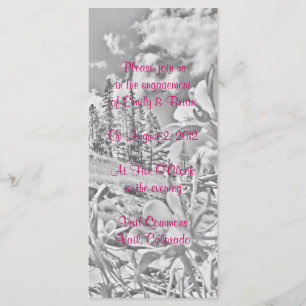 Customisable columbine flower scenic program