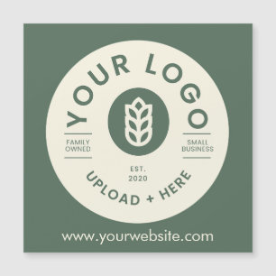 Customisable Company Logo Sage Green