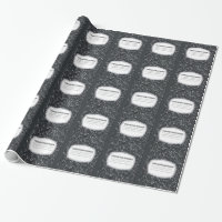 Customisable Composition Notebook Wrapping Paper