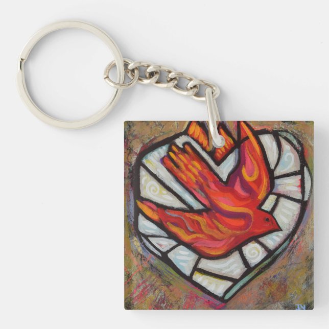 Customisable Confirmation Keychain gift (Front)