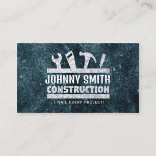 Customisable Construction Slogans Business Cards