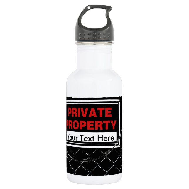 Customisable Cool Fun Unique 532 Ml Water Bottle (Front)