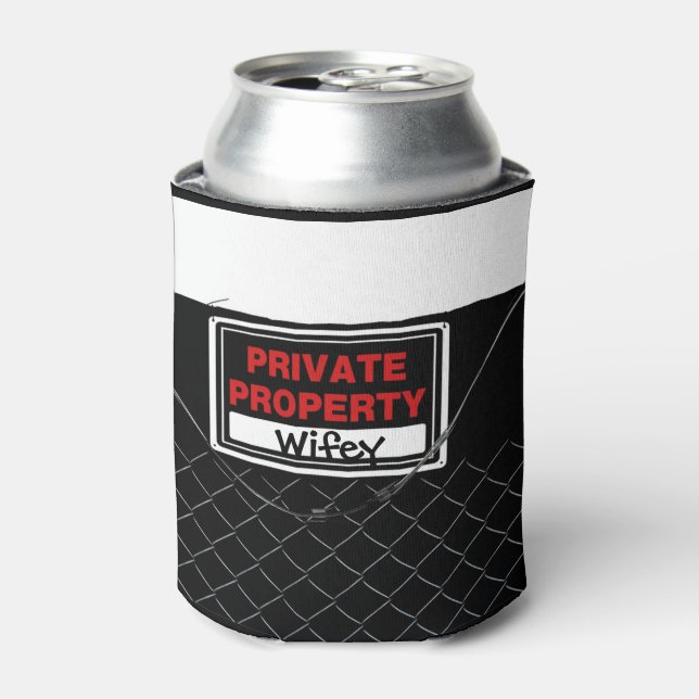 Customisable Cool Fun Unique Wifey Can Cooler (Can Front)
