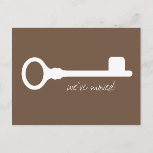 Customisable Cool New Address Announcement Postcard