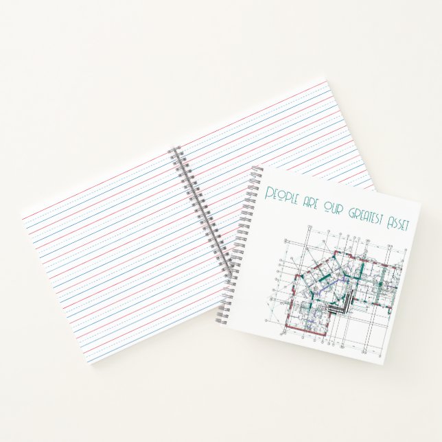 Customisable Corporate Square Notebook (Inside)