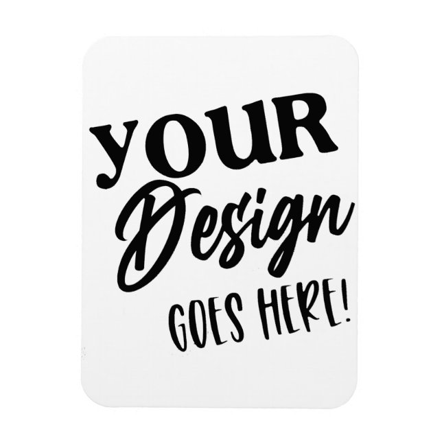 Customisable Create Your Picture Magnet (Vertical)