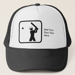 Customisable Cricket Logo Trucker Hat