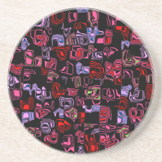 Customisable Cuckoo Marbled Abstract Coaster