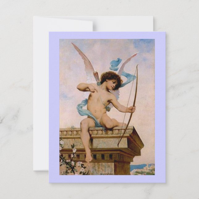 Customisable Cupid Invitation (Front)
