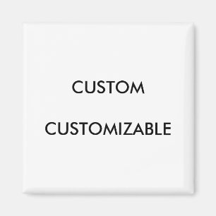 Customisable Customise Custom  Blank Magnet