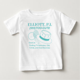 Customisable Cute Baby P.I. T-Shirt