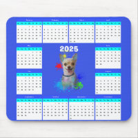 Customisable Cute Chihuahua Dog Calendar