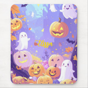 Customisable Cute Halloween Mouse Pad