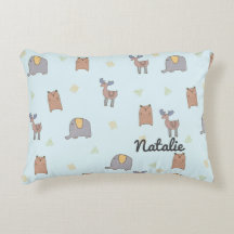 Customisable Cute Scandinavian Animals Pattern