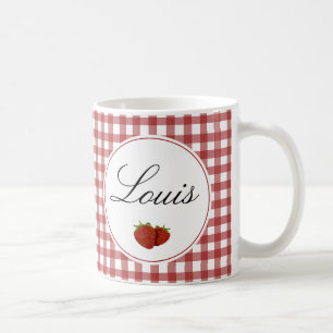 Customisable Cute Strawberry Coffee Mug