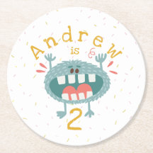 Customisable Cute Teal Monster