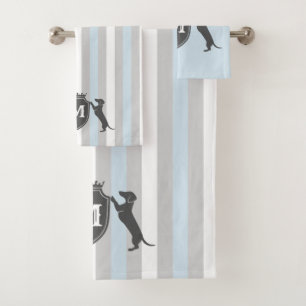 Customisable Dachshund Towel Set