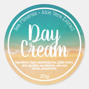 Customisable Day Cream Label