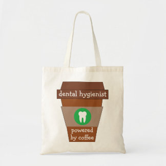 Customisable Dental Hygienist Powered By Coffee Tote Bag