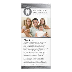 Customisable Dental Rack Card