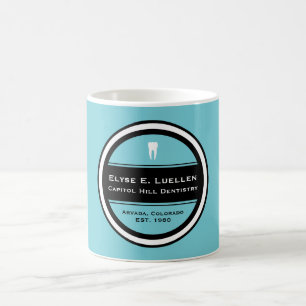 Customisable Dentistry Circle Coffee Mug