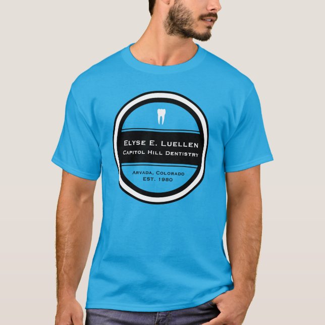 Customisable Dentistry Circle T-Shirt (Front)