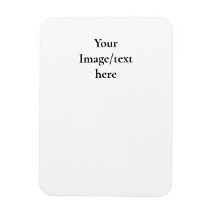 Customisable Design Template   Upload Your Own Art Magnet