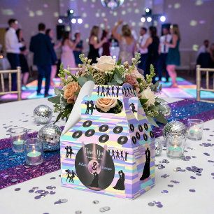 Customisable Disco Wedding Favour Box