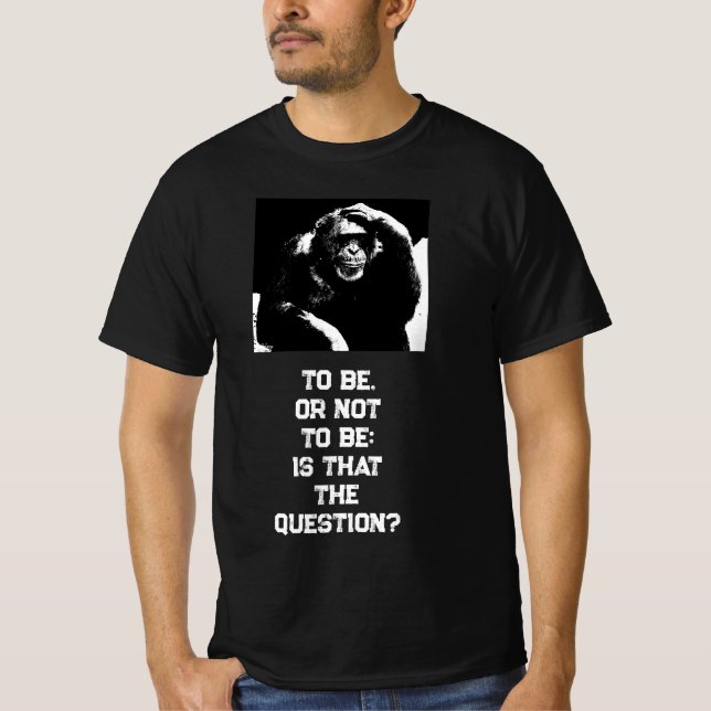 Customisable Distressed Text Mens Modern Template T-Shirt (Front)