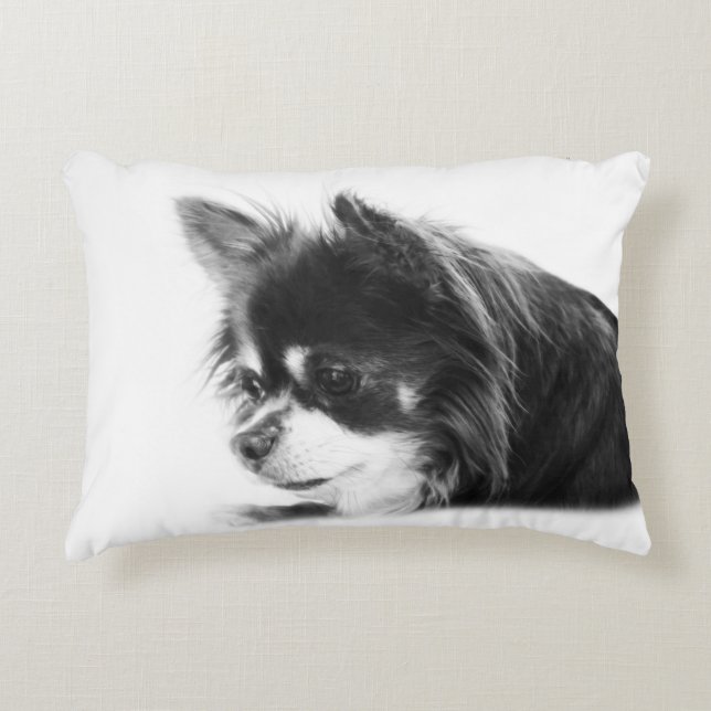 Customisable Dog & Emily Dickinson's Quote Decorative Cushion (Front)