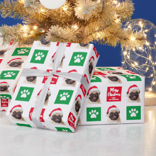 Customisable Dogs Christmas Wrapping Paper