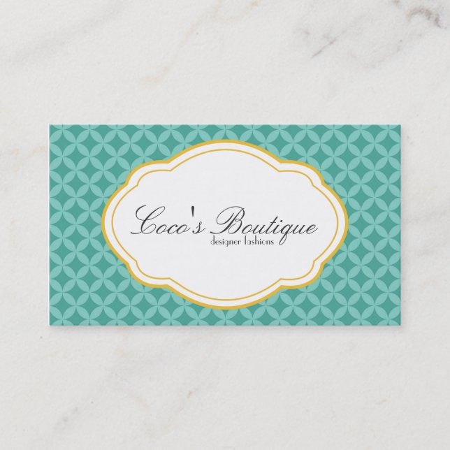 Customisable Double Sided Business Card (Front)