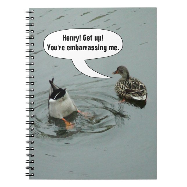 Customisable Ducks Notebook (Front)