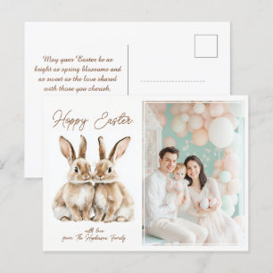 Customisable 🐇Egg-stra Special Easter Wish Holiday Postcard