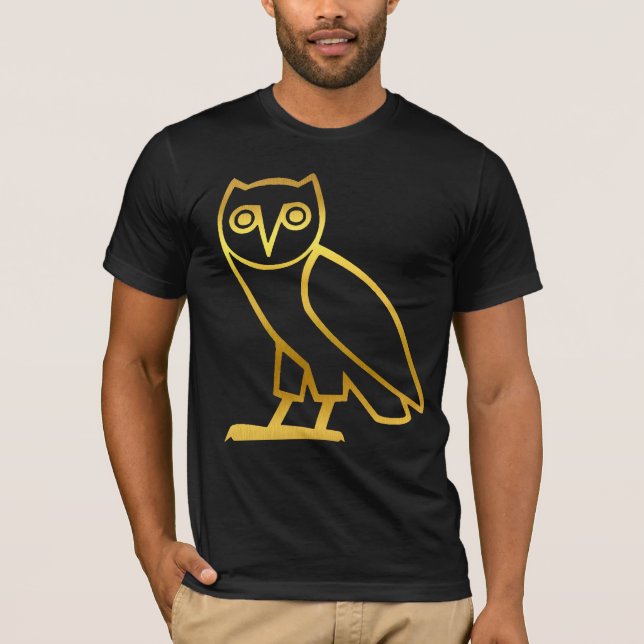 Customisable Egyptian Gold Owl Shirts (Front)