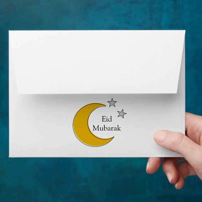 Customisable Eid Mubarak Envelop Envelope (Hand)