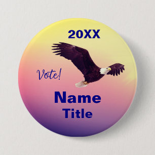 Customisable Elections Politics 7.5 Cm Round Badge