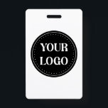Customisable, elegant, bold & refined ID badge<br><div class="desc">This design is accessible to all. Feel free to customise the logo,  images,  Stylish  Design,  Text,  and colours according to your preferences. Thank you very much.</div>
