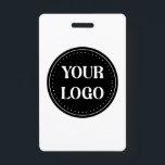 Customisable, elegant, bold & refined ID badge<br><div class="desc">This design is accessible to all. Feel free to customise the logo,  images,  Stylish  Design,  Text,  and colours according to your preferences. Thank you very much.</div>