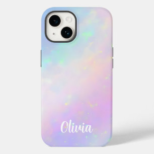Customisable Elegant Faux Opalescent  Case-Mate iPhone 14 Case