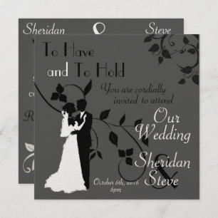 Customisable Elegant WEDDING INVITATION