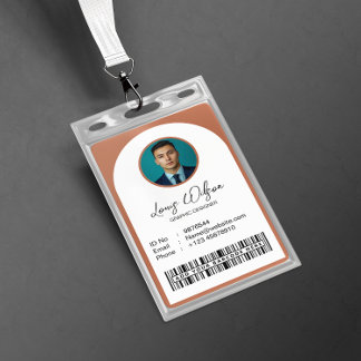 Customisable Employee ID Badge