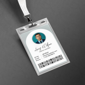 Customisable Employee ID Badge