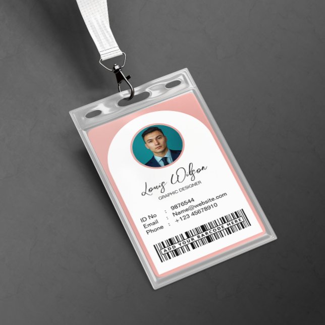 Customisable Employee ID  Badge (Creator Uploaded)