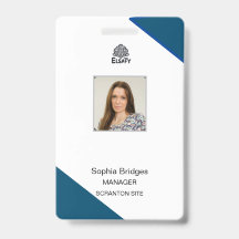 customisable Employee ID Card