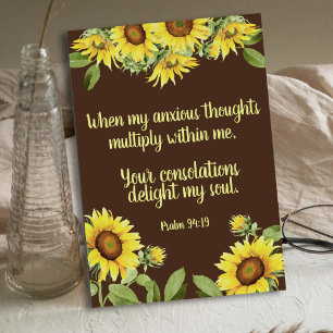 Customisable encouragement Bible verse Postcard