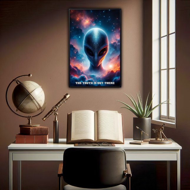 Customisable Extraterrestrial Life-form Poster (Creator Uploaded)