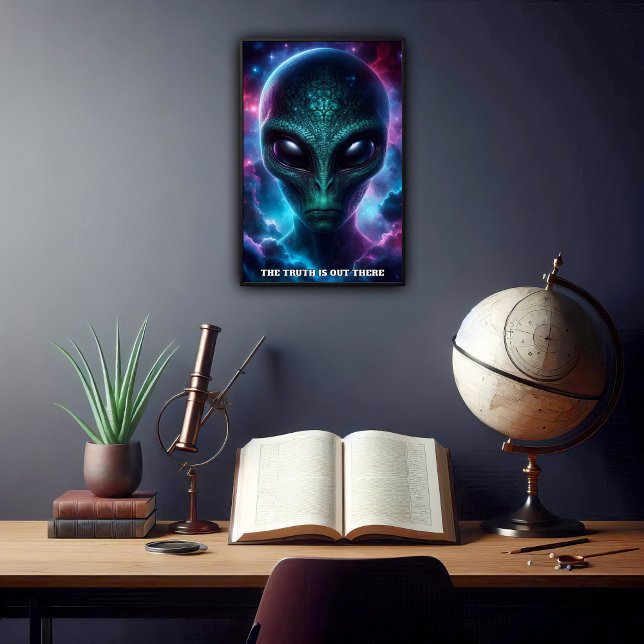 Customisable Extraterrestrial Life-form Poster (Creator Uploaded)