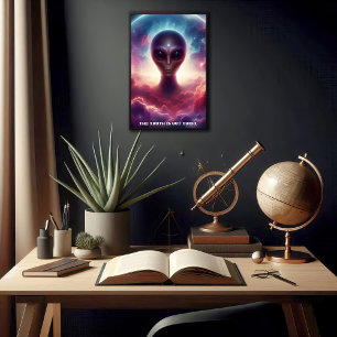 Customisable Extraterrestrial Life-form Poster